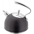 Stellar Black Stove Top Whistling  Kettle
